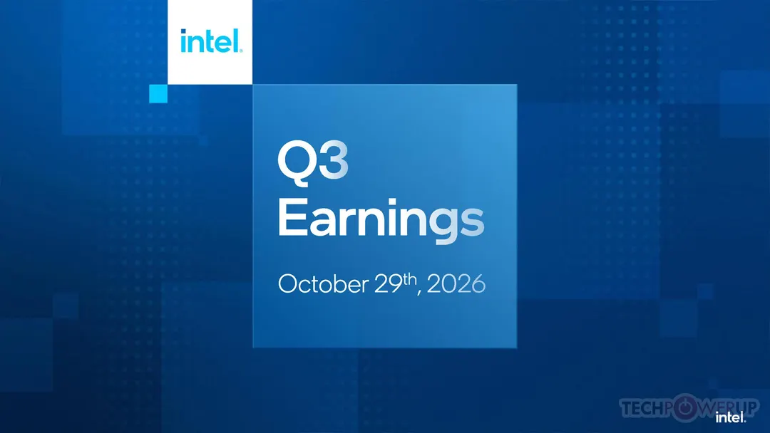 Intel reports third-quarter 2026 financial results