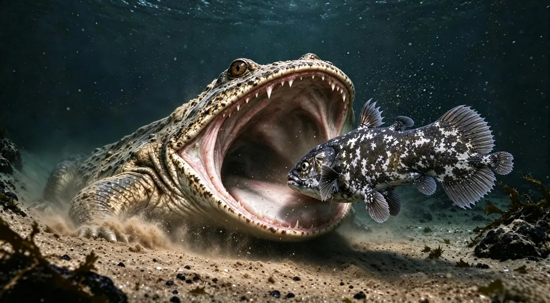 Fossils reveal a 237-million-year-old amphibian that lived in the open ocean
