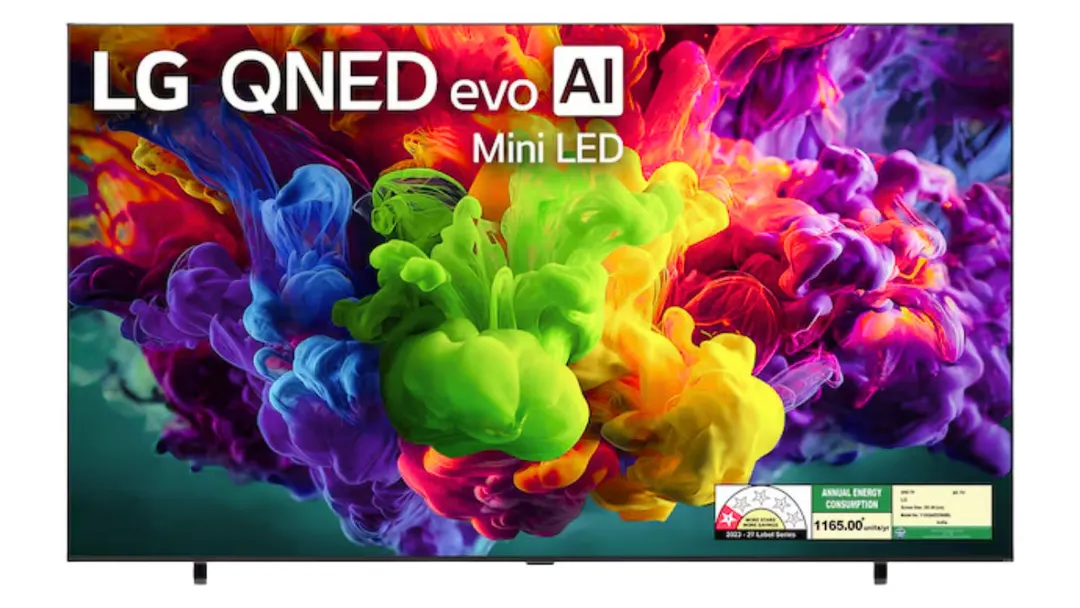 LG launches 115-inch QNED Evo AI Mini LED TV in India