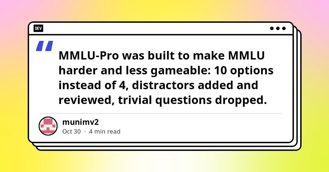 MMLU-Pro audit: longest-answer shortcut more than doubled