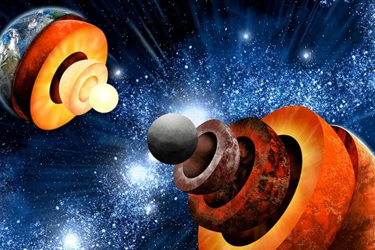 Laser experiments reveal how pressure changes magnesium oxide in planetary interiors