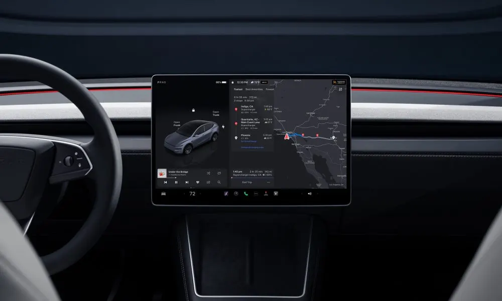 Tesla brings quiet mode for napping riders to Model Y Robotaxi