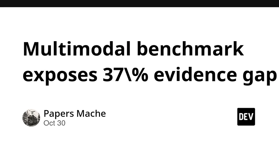 OmniDR-Bench exposes 37% evidence gap in multimodal AI agents