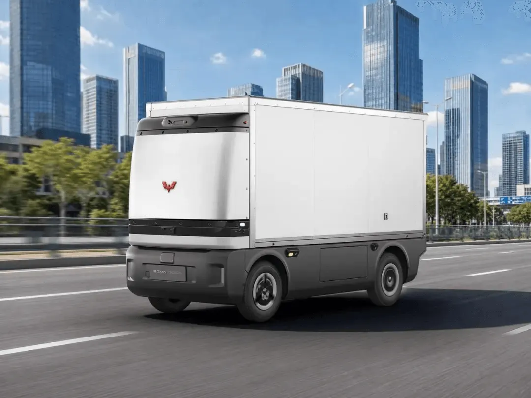 Wuling unveils its first automotive-grade unmanned delivery vehicle